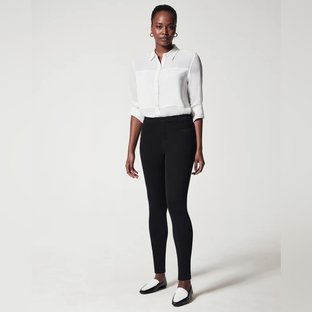 Spanx Size S Jean-ish® Ankle Leggings - Black